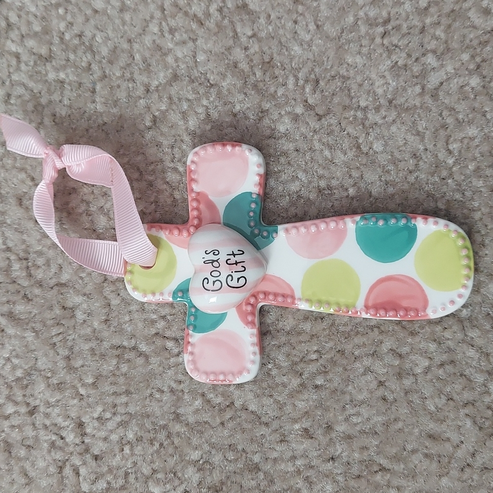 New! Mudpie Children's Cross